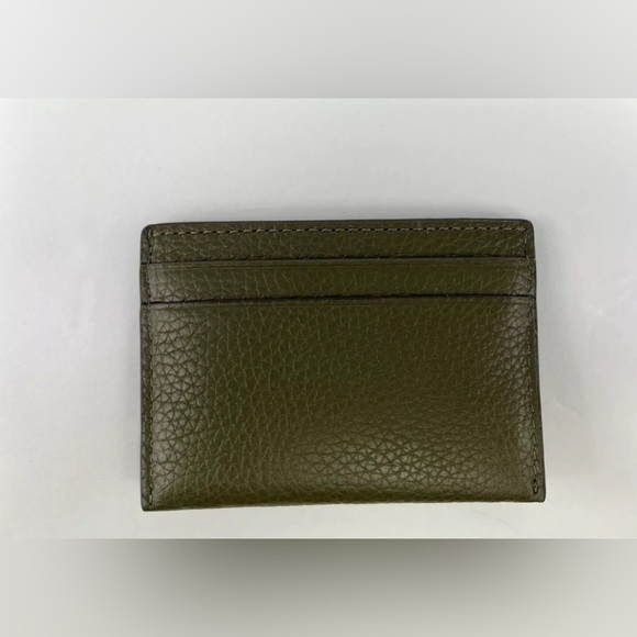 Michael Kors, RARE BELTED Large Pebbled Leather Card Case - Picture 6 of 8